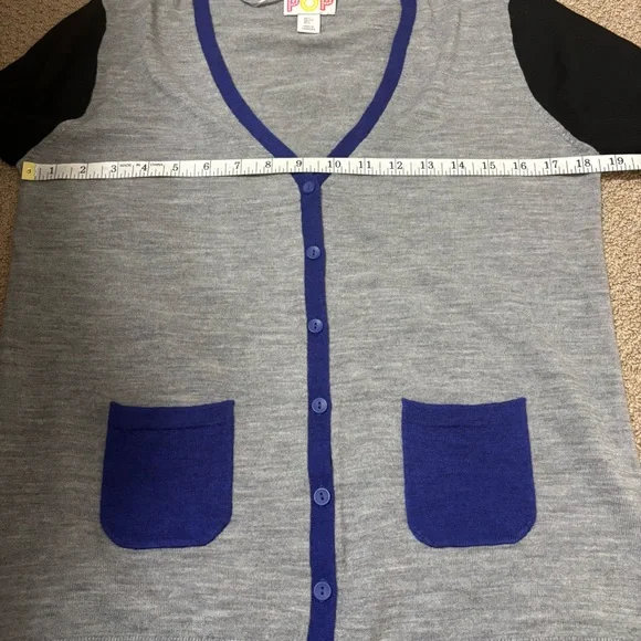 Clements Ribiero Pop Wool Woolmark Cardigan - Picture 8 of 8